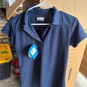 Columbia Deep Blue Polo Shirt